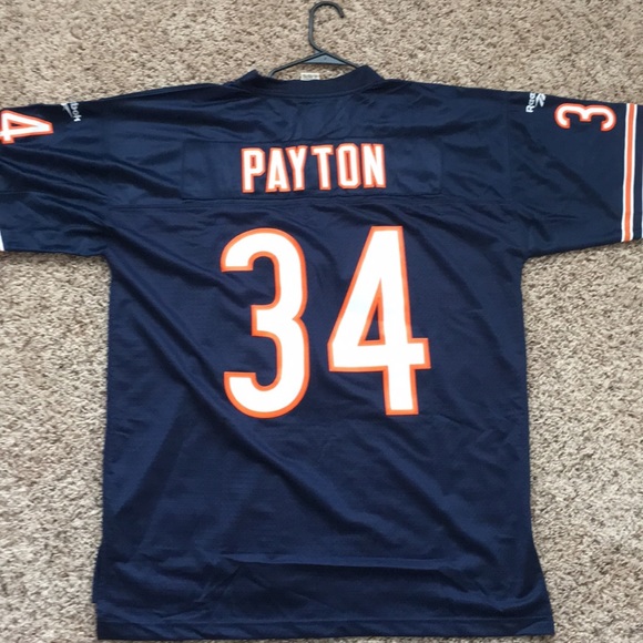 reebok walter payton throwback jersey